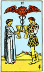 2 of Cups