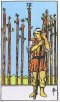9 of Wands Upright
