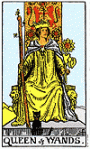 Queen of Wands Upright