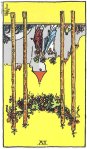 4 of Wands Reversed