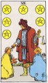 6 of Pentacles Upright