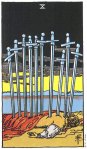 10 of Swords Upright