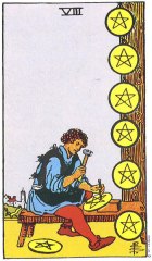 8 of Pentacles Upright