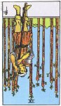 9 of Wands Reversed