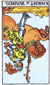Knight of Wands Reversed